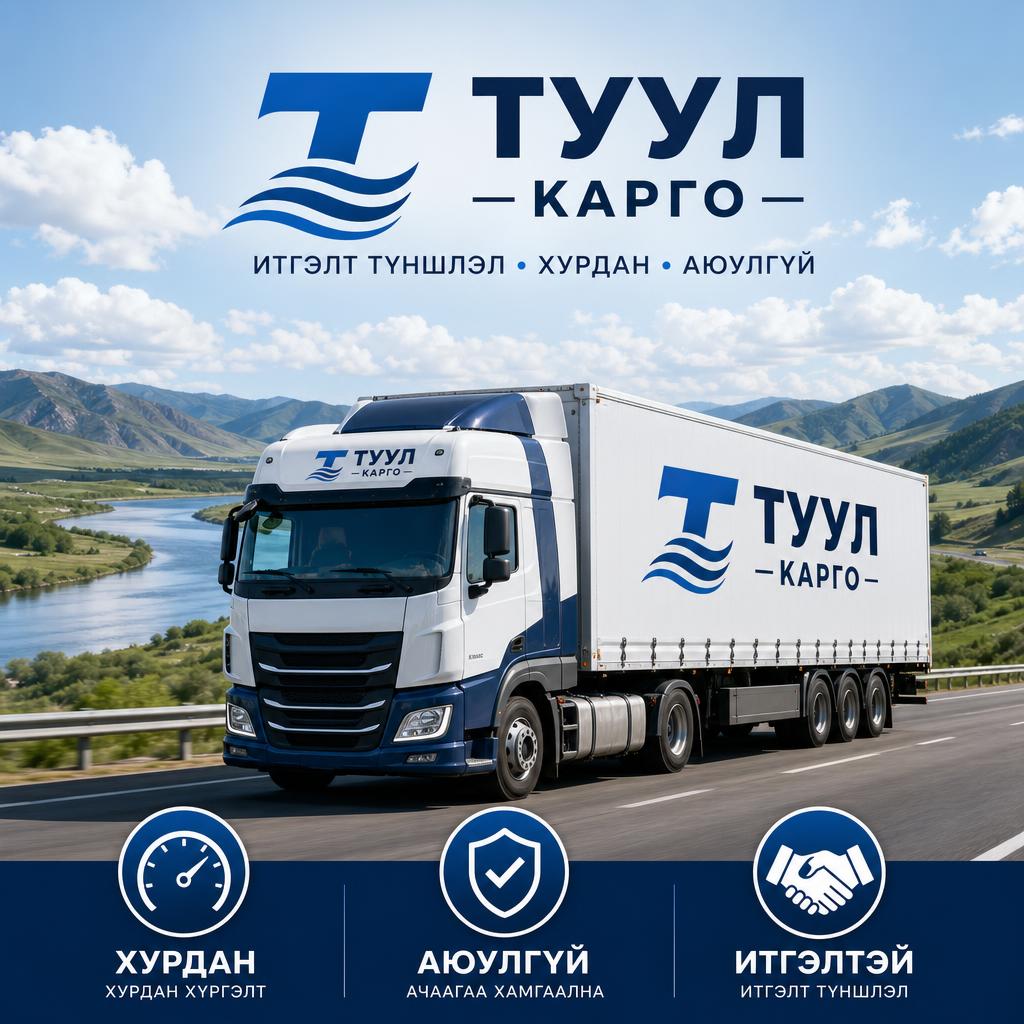 Туул cargo — карго хүргэлтийн үйлчилгээ